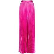 Fuchsia Geplooide Broek L'idée , Pink , Dames