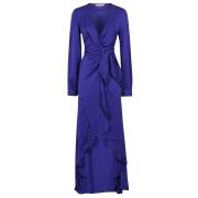 Maxi Dresses Silk95Five , Blue , Dames