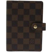 Pre-owned Canvas wallets Louis Vuitton Vintage , Brown , Dames