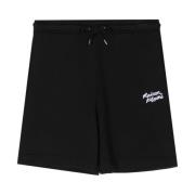 Casual Shorts Maison Kitsuné , Black , Heren