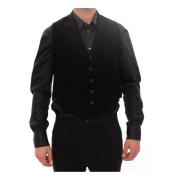 Manchester Vest Upgrade Dolce & Gabbana , Black , Heren