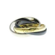 Pre-owned Fabric rings Cartier Vintage , Multicolor , Dames