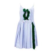 Pre-owned Cotton dresses Prada Vintage , Blue , Dames