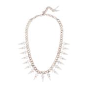 Necklaces Alessandra Rich , Gray , Dames