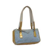 Pre-owned Nylon handbags Prada Vintage , Blue , Dames