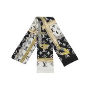 Pre-owned Silk scarves Louis Vuitton Vintage , Multicolor , Dames