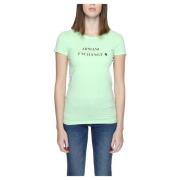 T-Shirts Armani Exchange , Green , Dames