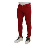 Slim-fit Jeans Dolce & Gabbana , Red , Heren