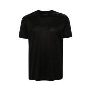 T-Shirts Emporio Armani , Black , Heren