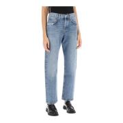 Straight Jeans Agolde , Blue , Dames