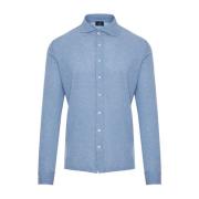 Casual Shirts Barba , Blue , Heren