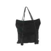 Pre-owned Suede shoulder-bags Bottega Veneta Vintage , Black , Dames