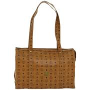 Pre-owned Canvas shoulder-bags MCM Pre-owned , Brown , Dames