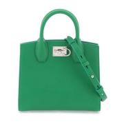 Handbags Salvatore Ferragamo , Green , Dames