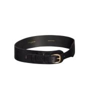 Zwart Paulette riem Ines De La Fressange Paris , Black , Dames