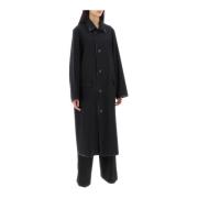 Single-Breasted Coats Maison Margiela , Black , Dames