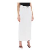Maxi Skirts Wardrobe.nyc , White , Dames