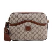 Shoulder Bags Gucci , Brown , Heren