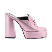 High Heel Sandals Versace , Pink , Dames