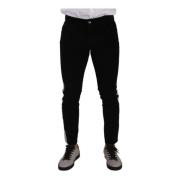 Slim-fit Trousers Dolce & Gabbana , Black , Heren