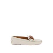 Bubble Kate Leren Loafers Tod's , White , Dames