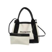 Pre-owned Leather balenciaga-bags Balenciaga Vintage , White , Dames