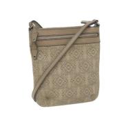 Pre-owned Leather shoulder-bags Loewe Pre-owned , Beige , Dames