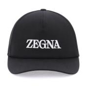 Caps Ermenegildo Zegna , Black , Heren