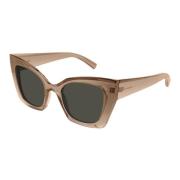 Sunglasses Saint Laurent , Beige , Dames
