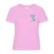 Roze T-shirts en Polos MC2 Saint Barth , Pink , Dames