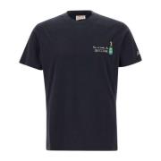 T-Shirts MC2 Saint Barth , Black , Heren