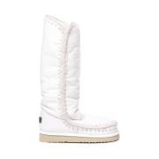 Winter Boots Mou , White , Dames