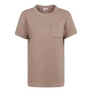 T-Shirts Brunello Cucinelli , Brown , Dames