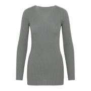 Round-neck Knitwear Rick Owens , Gray , Dames