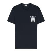 T-Shirts Woolrich , Blue , Heren