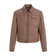 Light Jackets Marine Serre , Brown , Heren