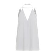 Sleeveless Tops TotêMe , Gray , Dames