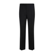 Baird Broek in Zwart Grijs Melange The Row , Black , Heren