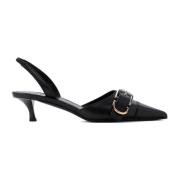 Voyou Slingback Sandalen in Zwart Givenchy , Black , Dames