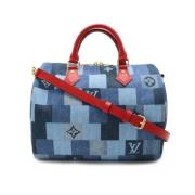 Pre-owned Cotton handbags Louis Vuitton Vintage , Multicolor , Dames