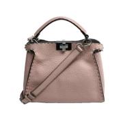 Pre-owned Leather fendi-bags Fendi Vintage , Pink , Dames