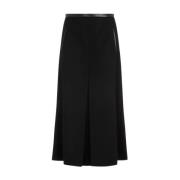 Midi Skirts Saint Laurent , Black , Dames