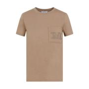 Papaya T-shirt 002 Argilla Max Mara , Brown , Dames