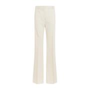 Vanilla Tritone Gessato Broek Sportmax , Beige , Dames