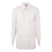 Witte Overhemd met Lange Mouwen Maison Margiela , White , Heren