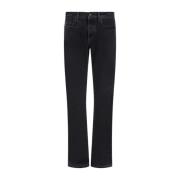 Straight Jeans Saint Laurent , Blue , Heren