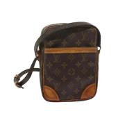 Pre-owned Canvas louis-vuitton-bags Louis Vuitton Vintage , Brown , Da...