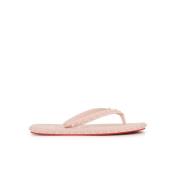 Roze Studded Flip-flop Sandalen Christian Louboutin , Pink , Dames