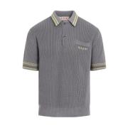 Mercury Polo Shirt Marni , Gray , Heren