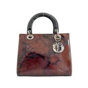 Pre-owned Leather handbags Dior Vintage , Multicolor , Dames